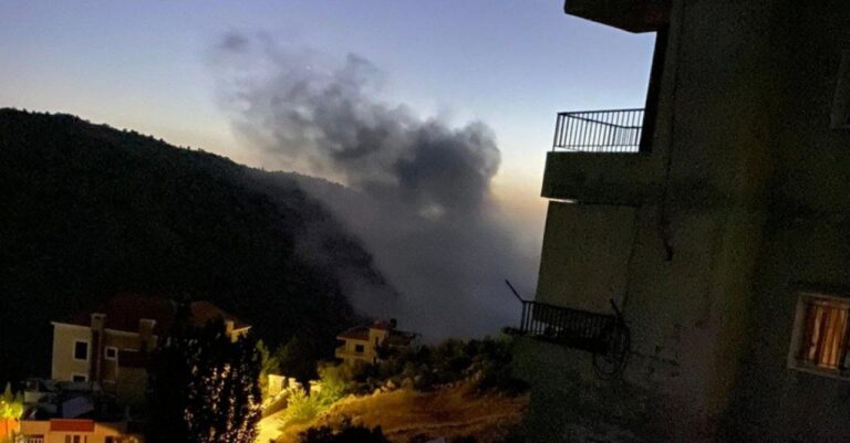 غارة على وادي شبعا