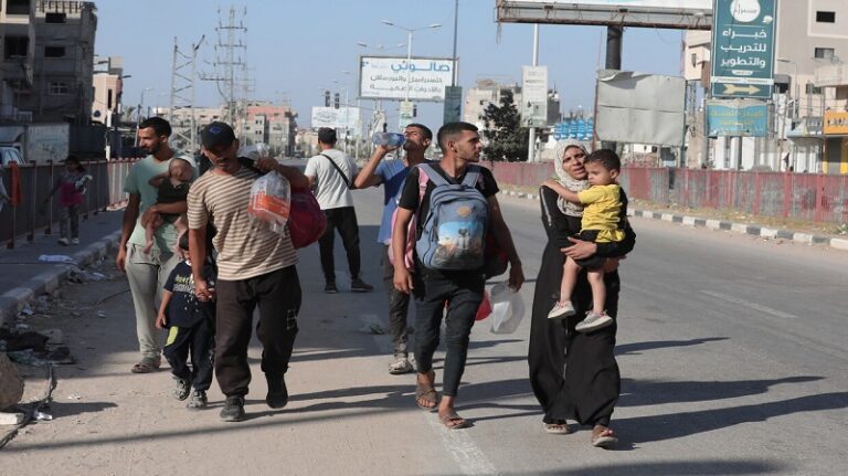 جيش الاحتلال يأمر بإخلاء مدينة غزة بأكملها
