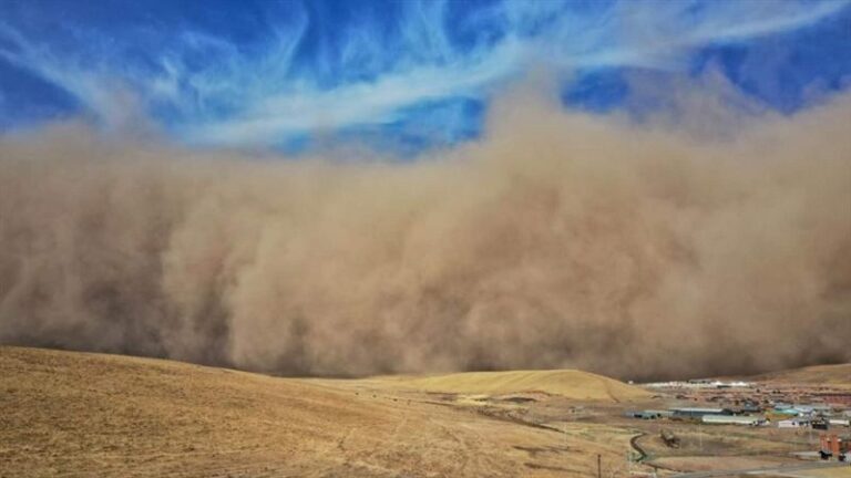 تراجع طفيف بكمية الغبار في الغلاف الجوي