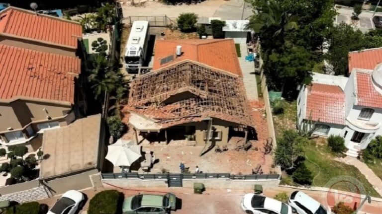 تضرر 9 مبان للاحتلال بقصف من لبنان