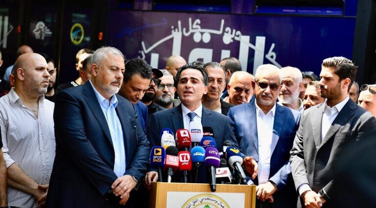 إطلاق حملة باصات النقل المشترك