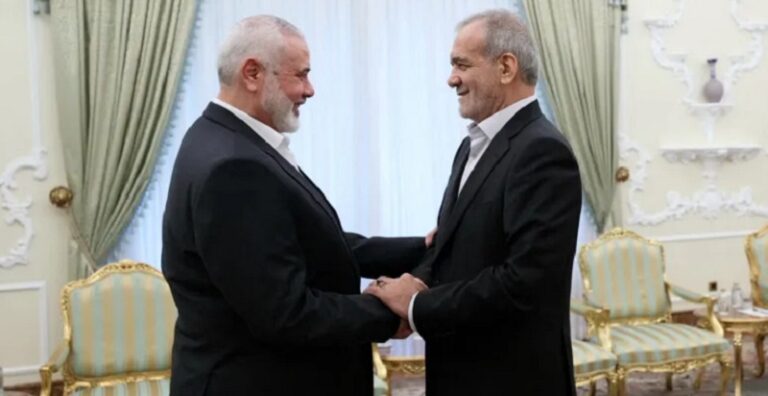 الرئيس الإيراني: ننعى قائد المقاومة الفلسطينية