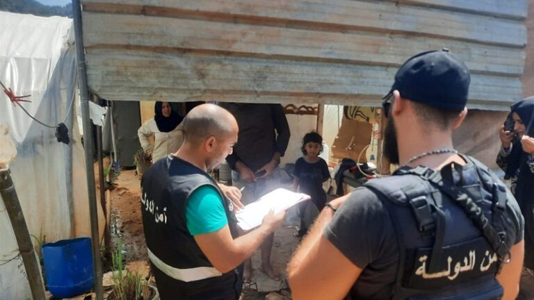 أمن الدولة في الشمال: إخلاء بيت شلالا من النازحين السوريّين