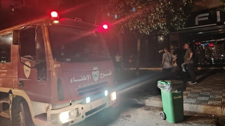 انفجار قارورة غاز في طرابلس (فيديو)