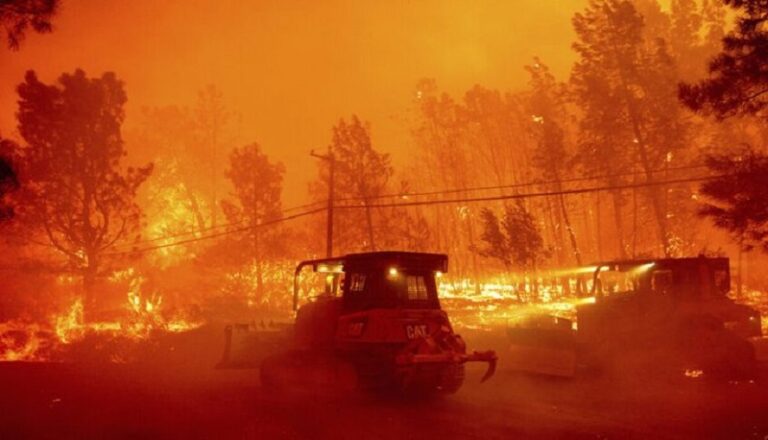 حريق في عزيبة الفوقا ـ جزين