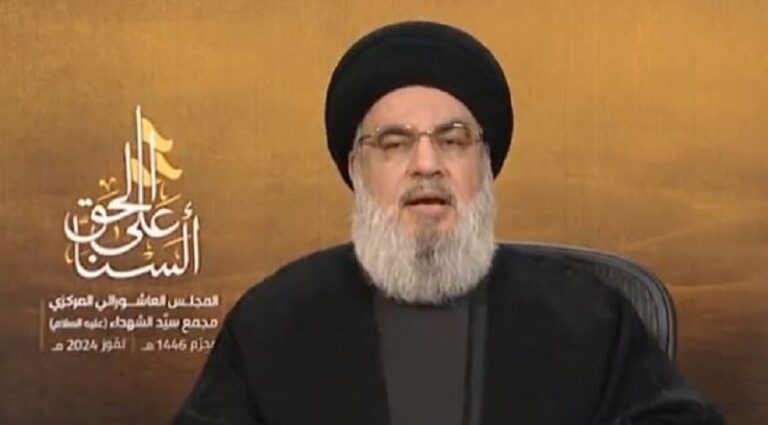 نصر الله: تأخير الرد كان عقاباً للعدو