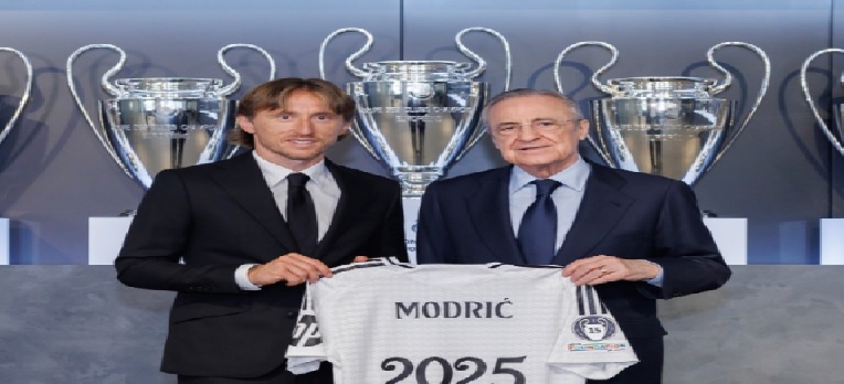 مودريتش مدريدي لموسم إضافي