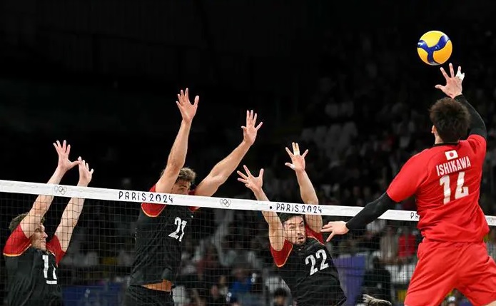 أولمبياد باريس 2024: ألمانيا تهزم اليابان بأولى مباريات الفريقين بكرة الطائرة للرجال