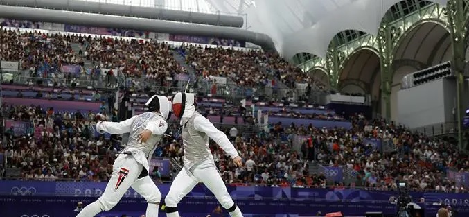 لاعب منتخب مصر لسلاح الشيش يواصل مسيرته الناجحة بأولمبياد باريس