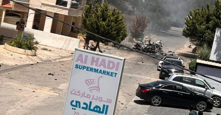 استهداف سيارة في الحوش – صور.. وإصابات؟ (فيديو)