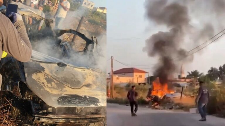 5 شهداء باستهداف سيارة في الضفة الغربية (فيديو)
