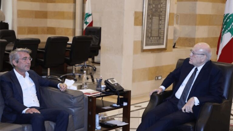 ميقاتي عرض مع وزير الطاقة تطورات أزمة الكهرباء