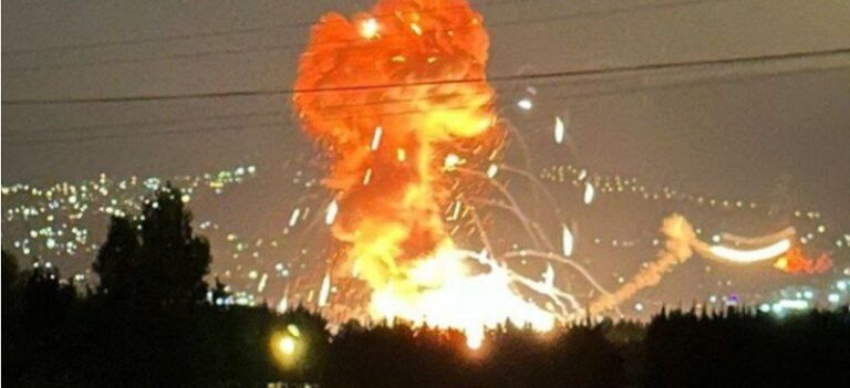 بالفيديو – الإحتلال ينشر مشاهد غارة البقاع