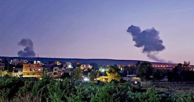 غارات على العاقبية والبيسارية وأبلح وقصرنبا