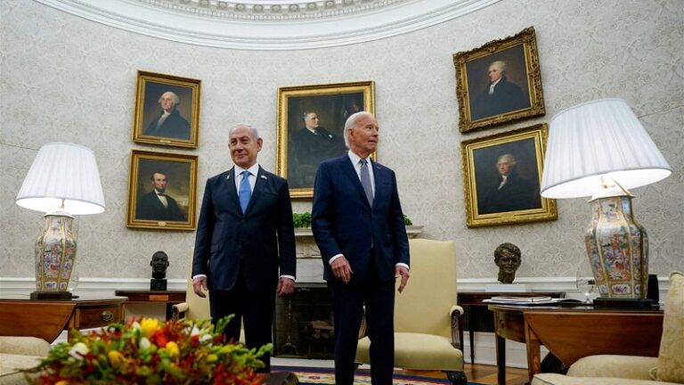 بايدن يؤكد لنتنياهو “الضرورة الملحّة” للتوصل لاتفاق بشأن غزة