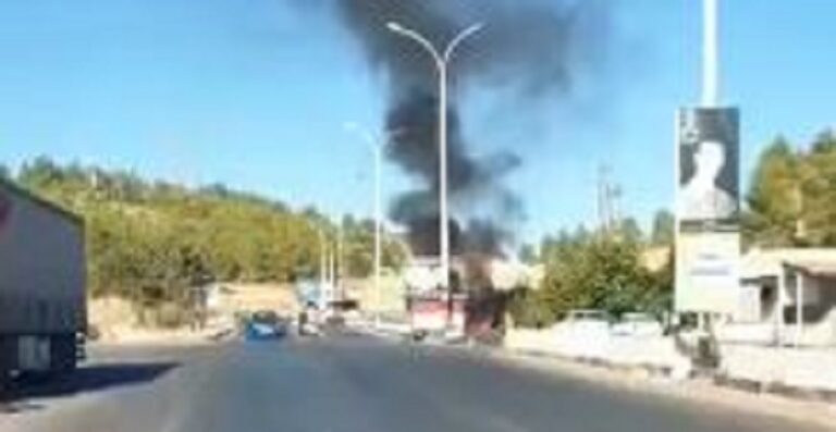 غارة على عيترون