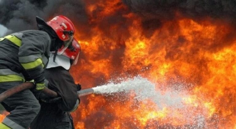 بالفيديو.. حريق كبير على طريق نهر الليطاني ـ الخردلي