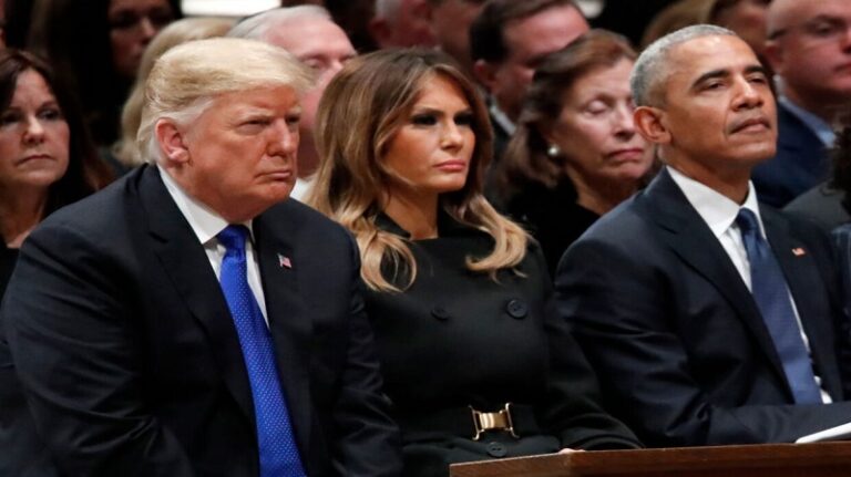 ترامب عن أوباما: “أحبه وأحترمه”