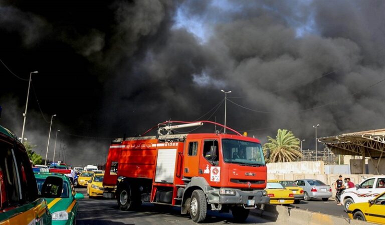 بالفيديو ـ حريق في طرابلس