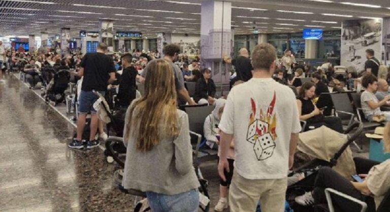 بالفيديو ـ مطار بن غوريون بعد إلغاء الرحلات
