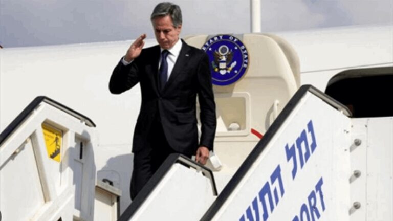 تأخر إقلاع طائرة بلينكن من “تل أبيب” بعد قصف “حزب الله”