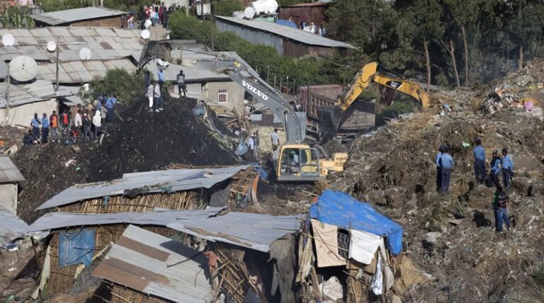 10 قتلى بانزلاق للتربة في إثيوبيا