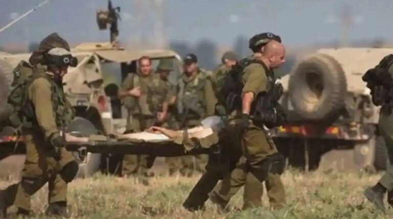 إصابة ضابط للعدو بجروح خطرة