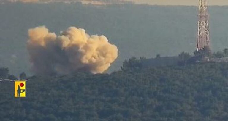 بالفيديو.. المقاومة تستهدف ثكنة “بيرانيت”