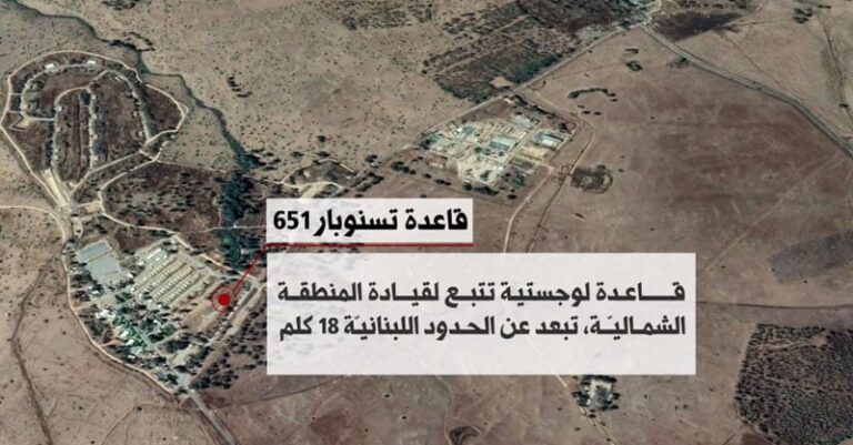 خصائص قاعدة “تسنوبار 651” الصهيونية