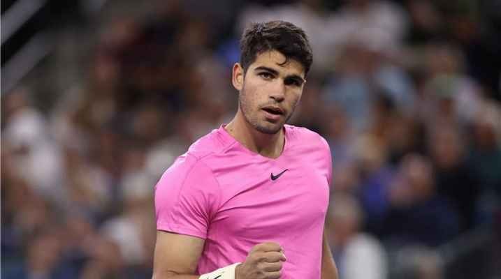 الكاراز يطمئن جماهيره قبل انطلاق بطولة أميركا المفتوحة