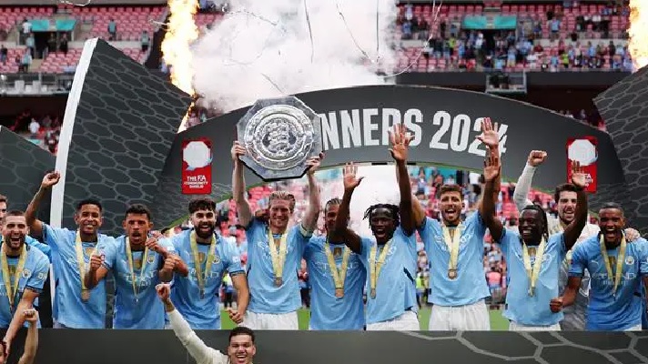 مانشستر سيتي يحرز لقب مسابقة الدرع الخيرية على حساب جاره مانشستر يونايتد
