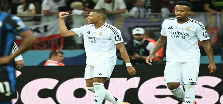 ريال مدريد يهزم أتالانتا ويتوج بلقب السوبر الأوروبي