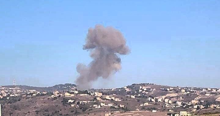 صواريخ معادية على حولا