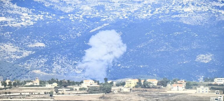 غارة على كفرحمام (فيديو)