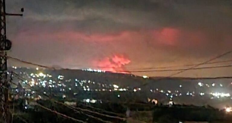 غارة على جبشيت.. و4 قذائف على برج الملوك