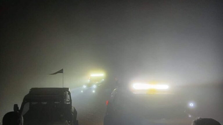 إنقاذ ثلاثة مواطنين ضلوا طريقهم عند قمة جبل صنين