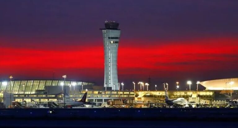 توقيف الرحلات في مطار بن غوريون!