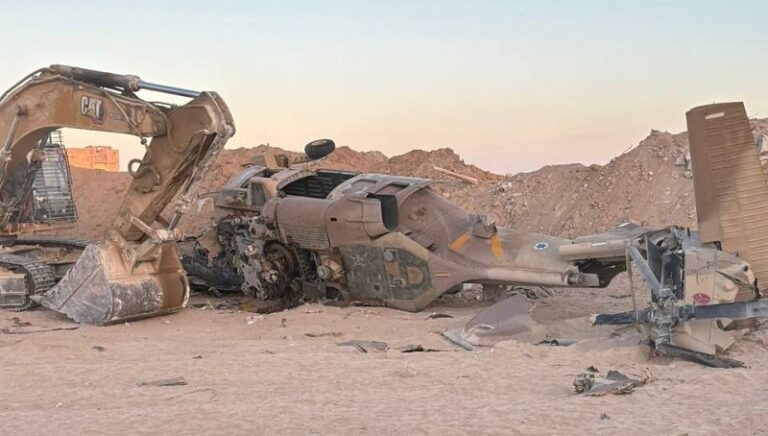 “والا” العبري: تحطم المروحية هو حدث مميت منذ 30 عاماً!