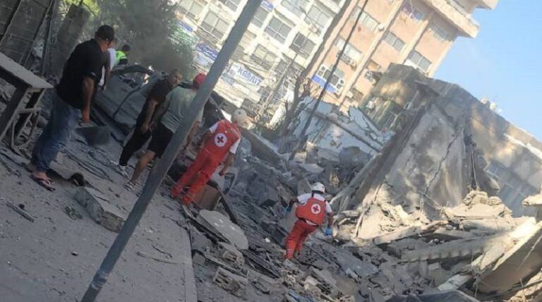 تبنين تتعرض لعدوان هو الأعنف منذ بداية الحرب