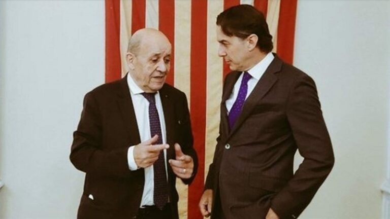 تنسيق بين لودريان وهوكشتاين