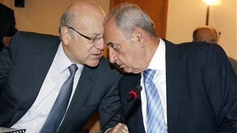 رسالة إلى بري وميقاتي: أبواب الديبلوماسية أغلقت!