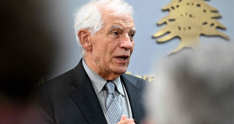 بوريل: على “إسرائيل” و”حزب الله” وقف التصعيد