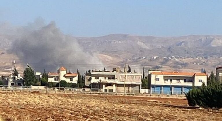 5 شهداء بغارة على الخضر البقاعية.. وقصف على بريتال والنبي شيت