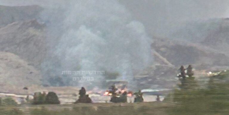 جرحى للعدو بإنفجار طائرة قرب نهر الأردن بالجليل؟ (فيديو)