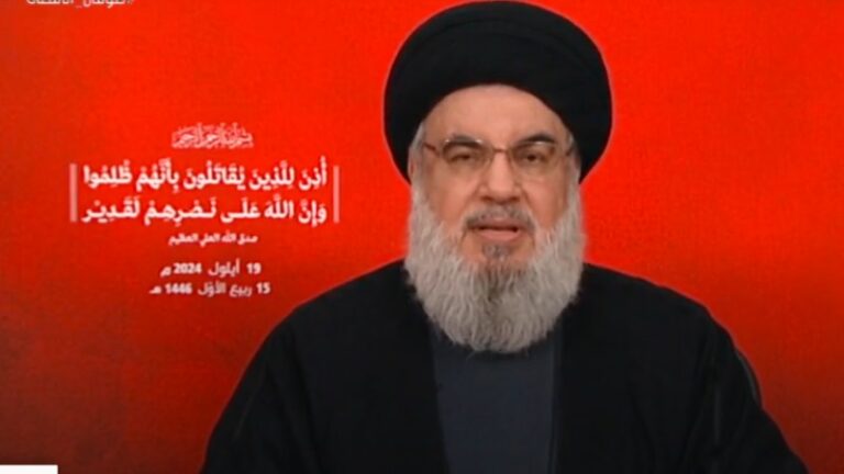 نصر الله: العدو كان يتعمد قتل 4000 إنسان في دقيقة واحدة