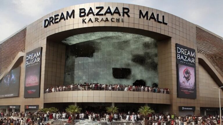 بالفيديو.. الآلاف يقتحمون “دريم بازار” في باكستان