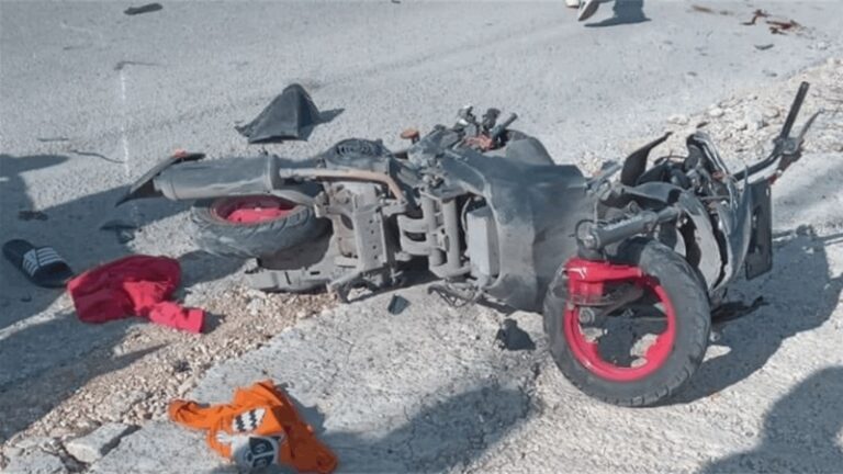 وفاة طفلة في حادث صدم من دراجة نارية في بلدة بنواتي