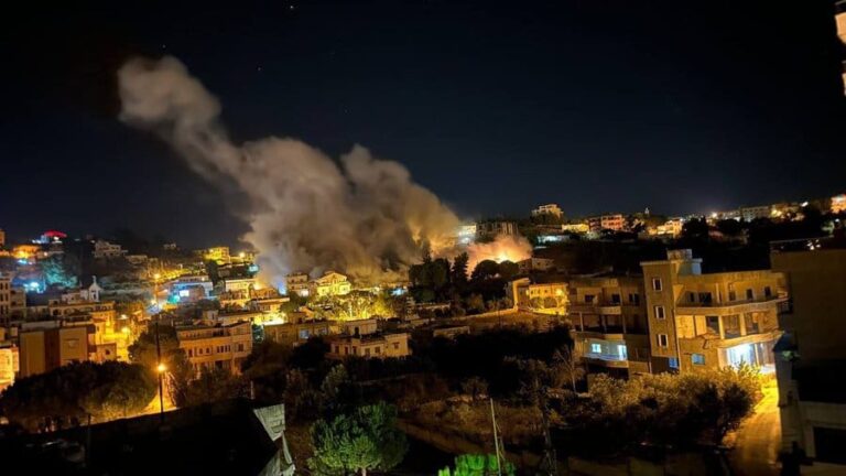 انفجارات في حيفا (فيديو)