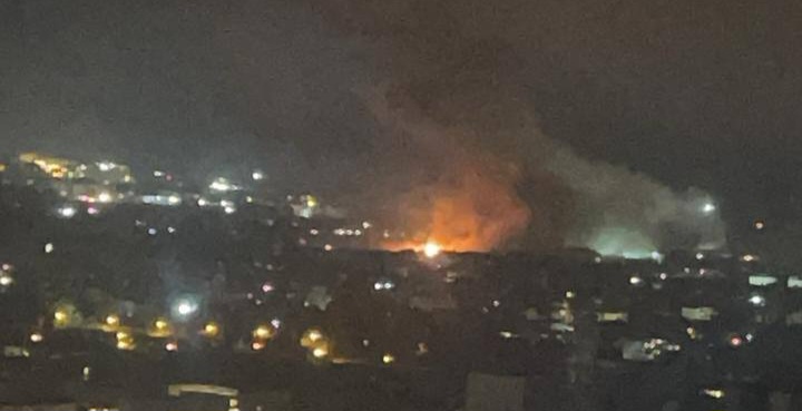 ليلة قاسية والحرائق في كل مكان.. غارات عنيفة على الضاحية (فيديو)