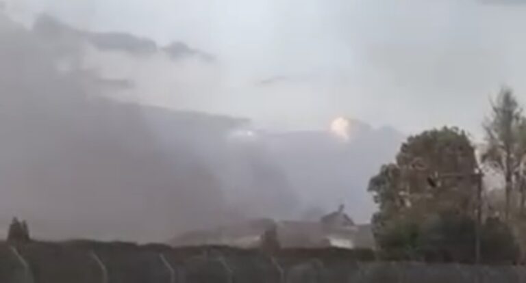 صواريخ من اليمن على محطة كهرباء في “تل أبيب”؟ (فيديو)